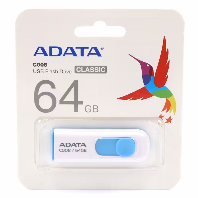 فلش 64 گیگ ای دیتا ADATA Classic C008