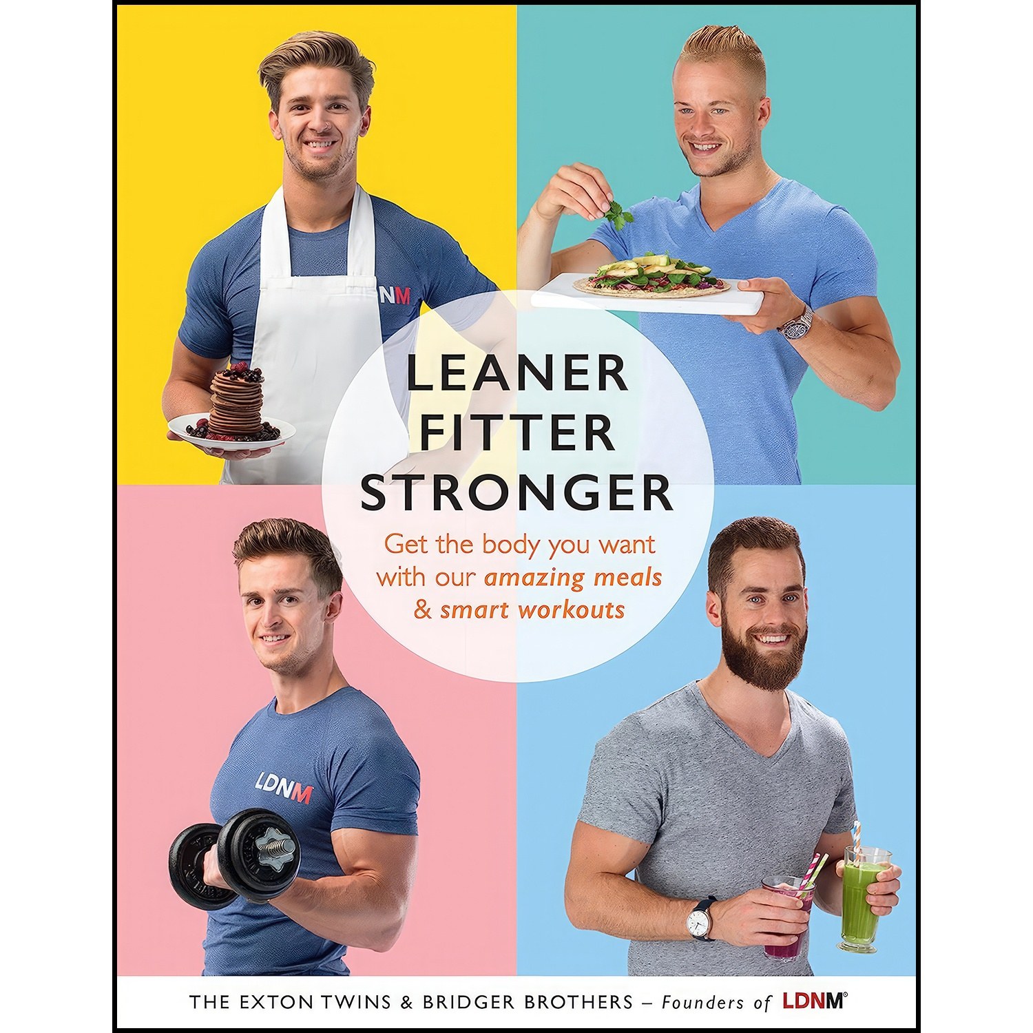 کتاب زبان اصلی Leaner Fitter Stronger