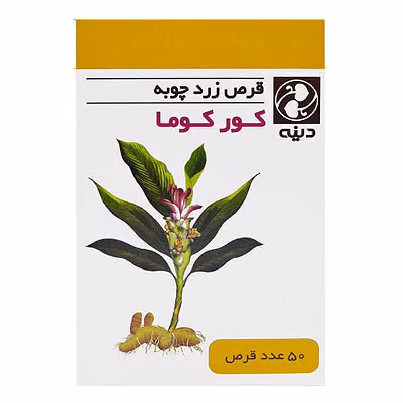 قرص کورکوما زردچوبه دینه | Dineh Curcuma Tablet