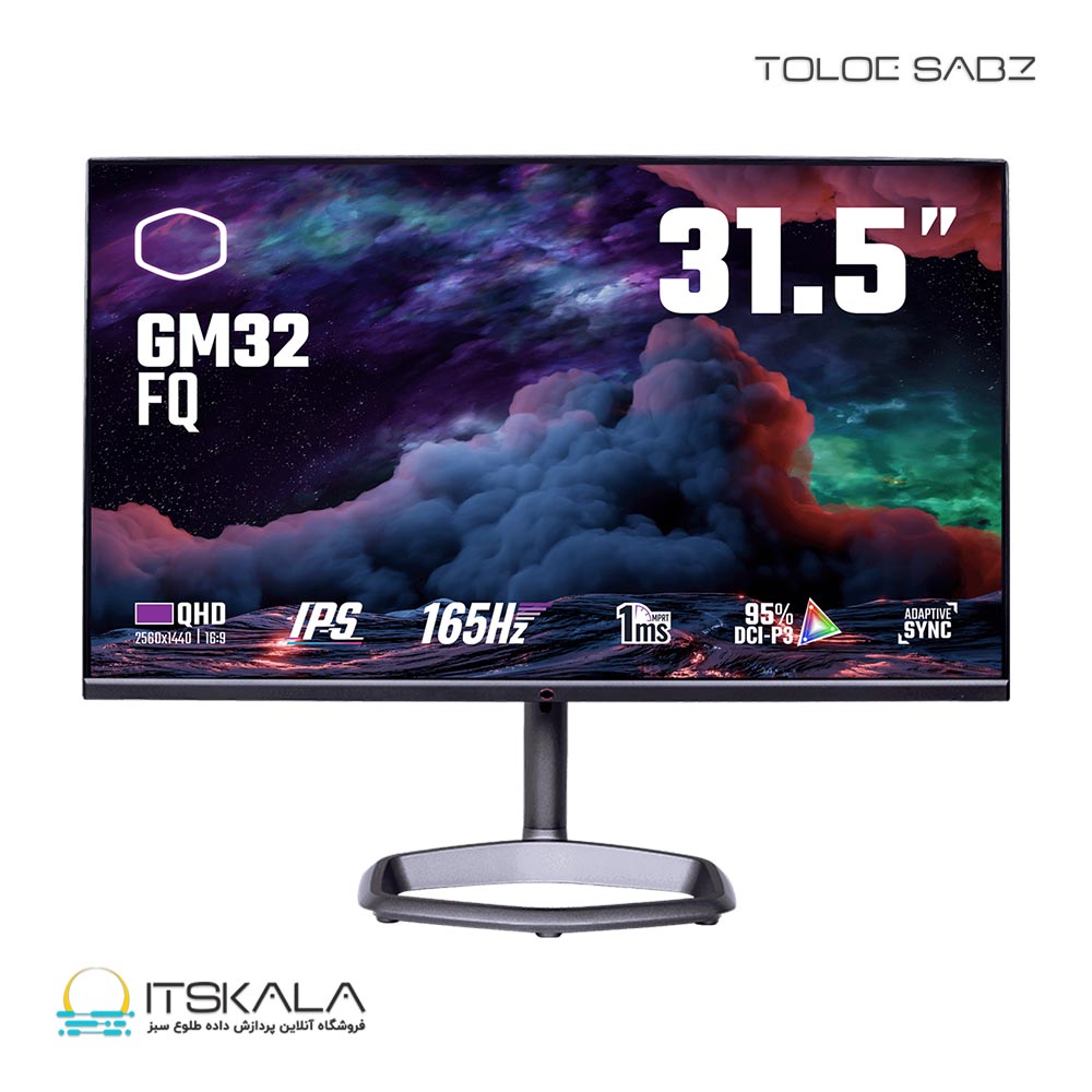 قیمت و خرید مانیتور کولر مستر 32 اینچ مدل COOLER MASTER GM32 FQ | ITSKALA