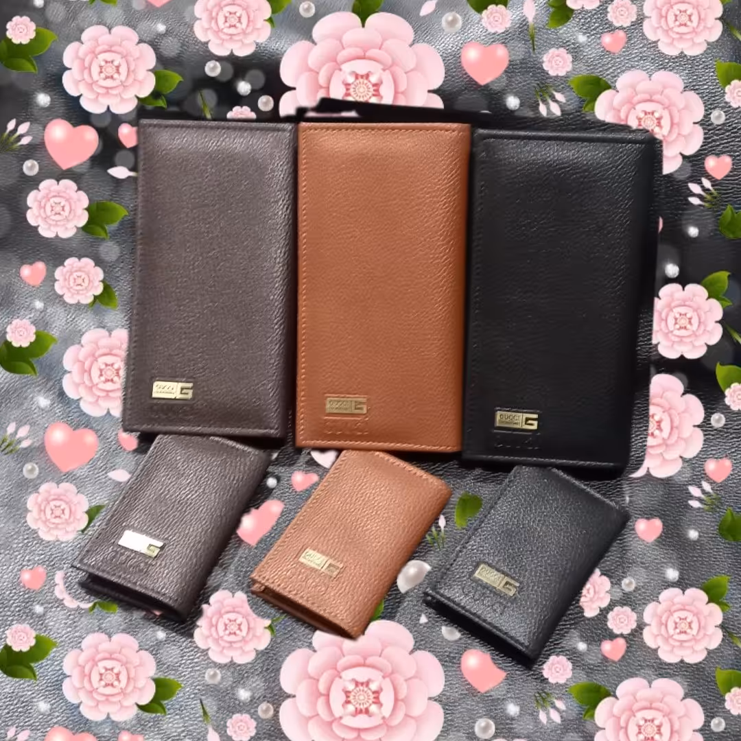 کیف پول مردانه ست دوتیکه کادویی باجعبه ارسال رایگان