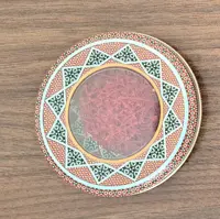 زعفران سوپر نگین 2.5 گرمی سروا در ظرف خاتم