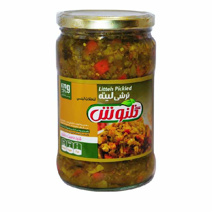 کنسرو ترشی لیته گلنوش - 670 گرم