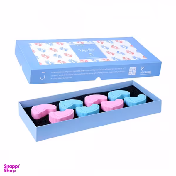 کوکتل پدیکور ژبن پلاس (Jabon plus) مدل Baby Foot بسته 8 عددی