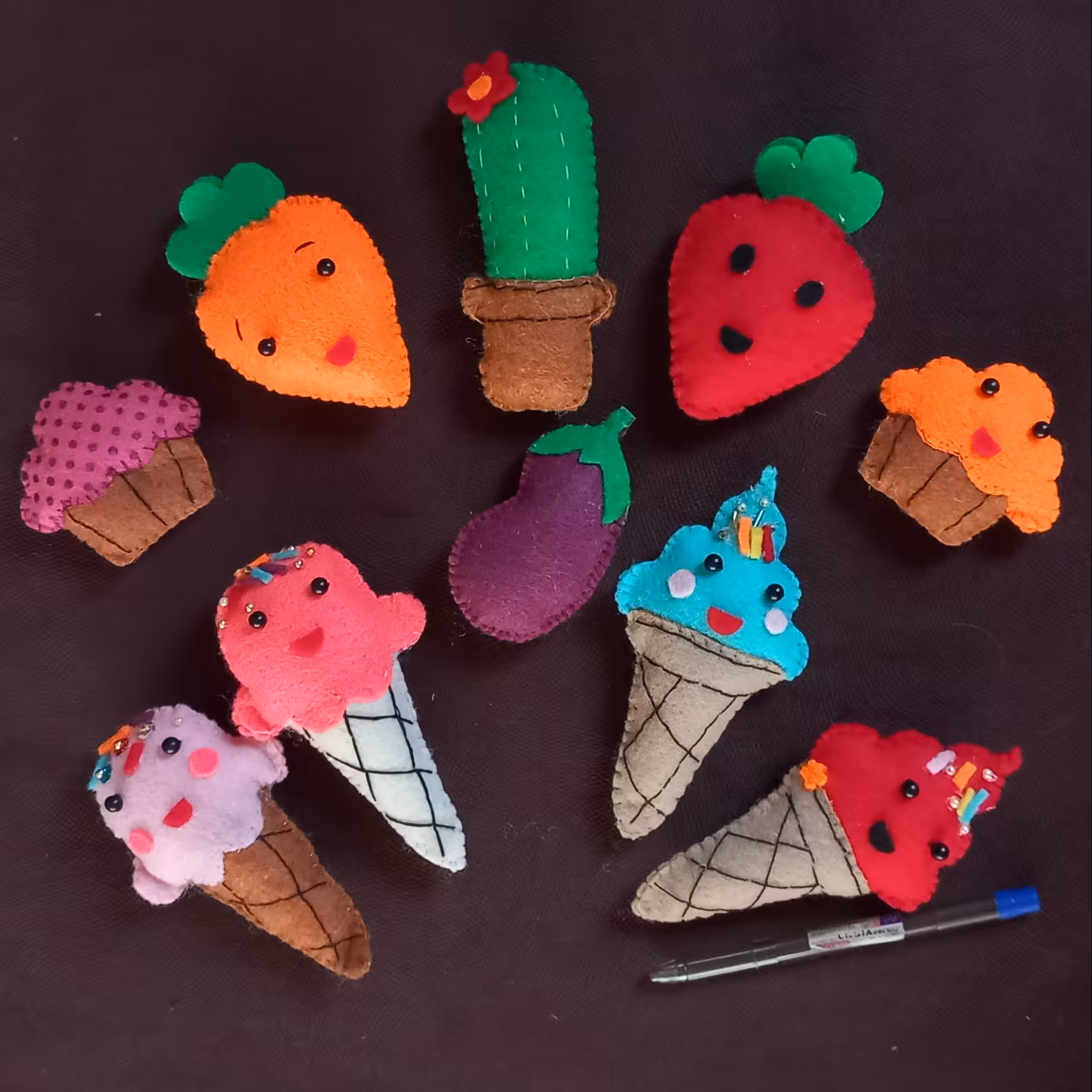 مگنت نمدی یخچال 