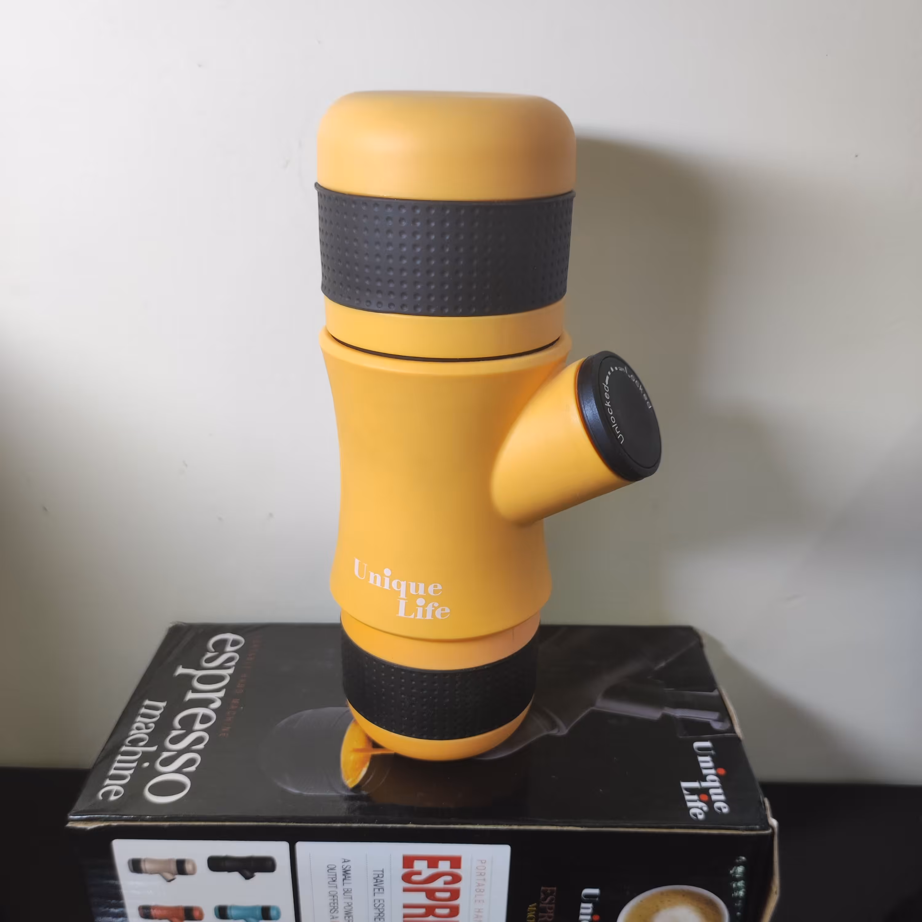 مینی پرسو unique life نارنجی (قهوه ساز پرتابل)