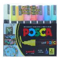 قیمت و خرید ماژیک 8 رنگ مدل پاستلی پوسکا POSCA