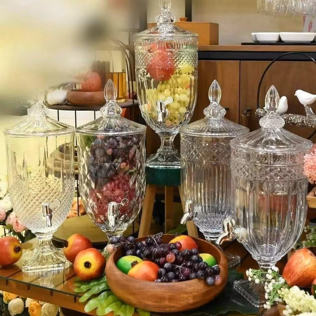 کلمن شیشه ای 5.5 لیتری