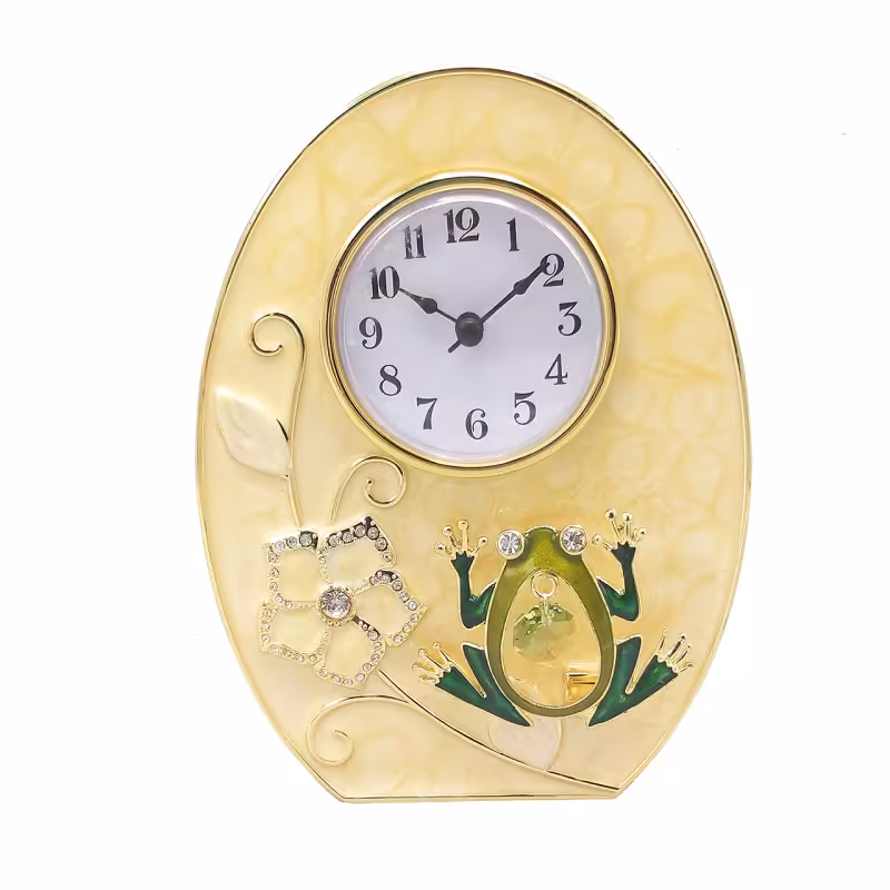 ساعت رومیزی طرح Flower کد i-510