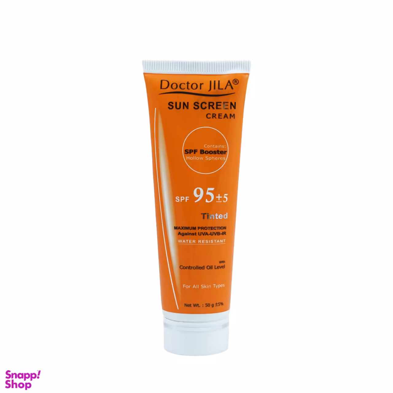 کرم ضد آفتاب رنگی دکتر ژیلا با SPF95 حجم 50 میلی‌‌ لیتر