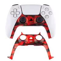 خرید روکش دسته Controller Style Mod Pack PS5 قرمز ارتشی با بهترین قیمت