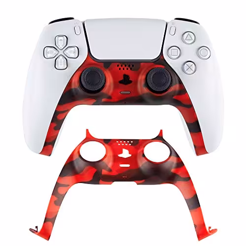 خرید روکش دسته Controller Style Mod Pack PS5 قرمز ارتشی با بهترین قیمت