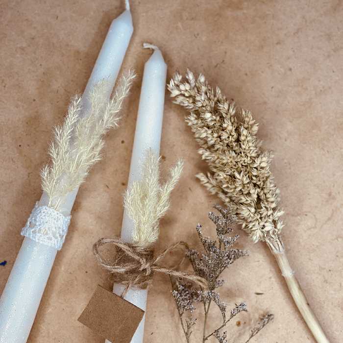 گیفت عقد و عروسی مدل شمع 