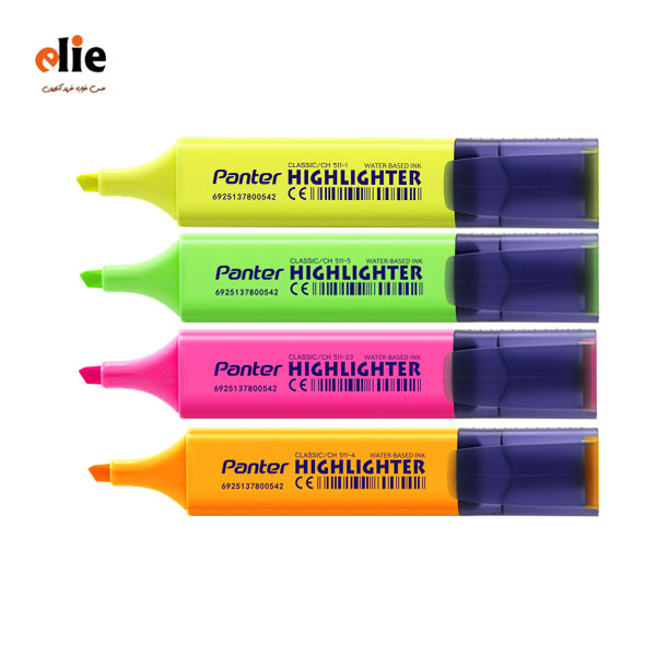 ماژیک هایلایت پنتر ست 4 عددی