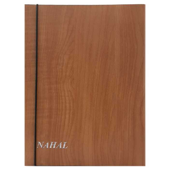 خرید دفتر کلاسوری سایز A4 نهال 4 حلقه 80 برگ