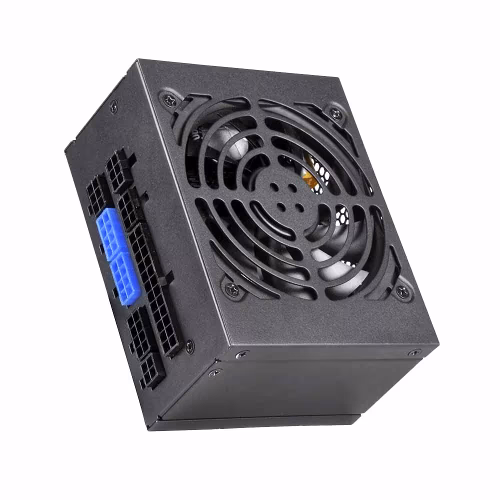 منبع تغذیه کامپیوتر سیلوراستون مدل SX650-G توان 650 وات