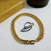 دستبند کارتیه (کارتیر) برند Cartier از جنس استیل و روکش طلا بسیار با کیفیت مدل 2