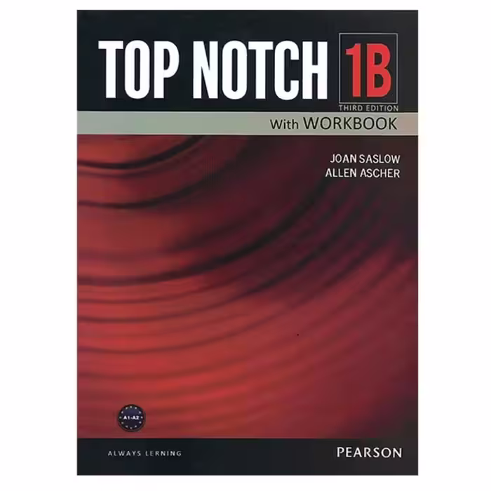کتاب زبان تاپ ناچ 1B ویرایش سوم   Top notch 1B 3rd edition 