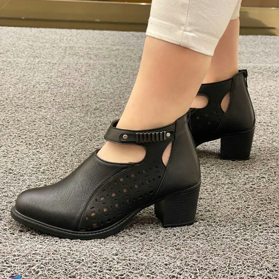 حراجی کفش کلاسیک پاشنه 5سانت کد 190