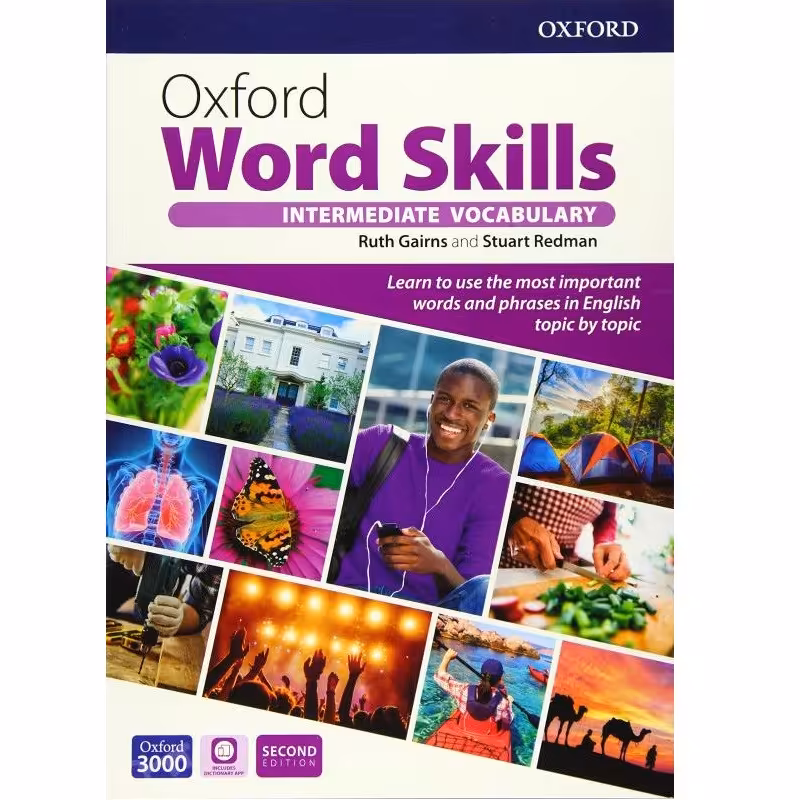 کتاب Oxford Word Skills Intermediate Second Edition اثر Ruth Gairns And Stuart Redman انتشارات Oxford