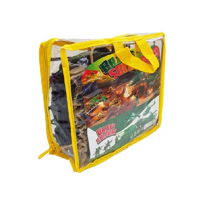 اسباب بازی ست جنگی مدل پادگان 24 تیکه کیفی
