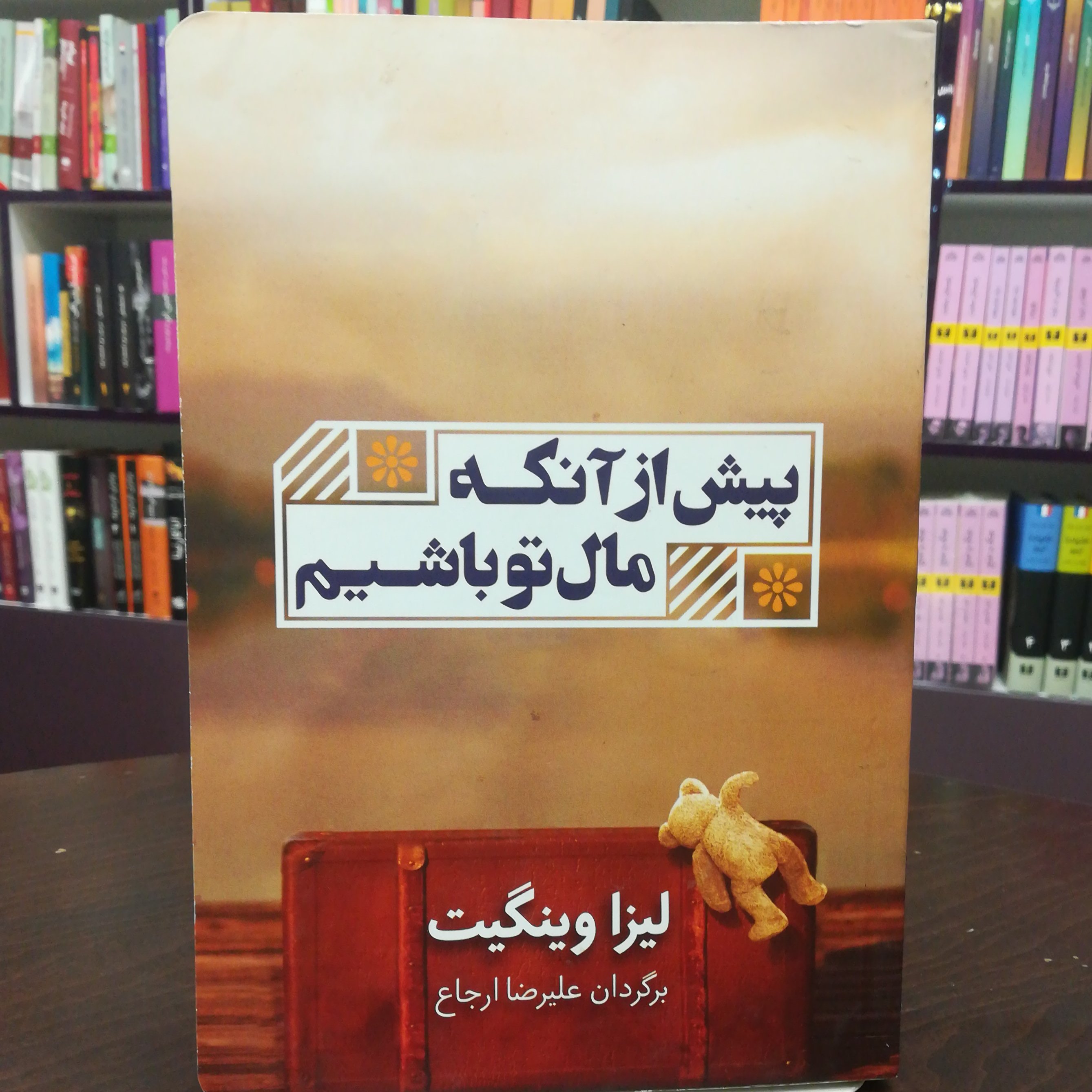 کتاب پیش از آنکه مال تو باشیم لیزا وینگیت ترجمه علیرضا ارجاع