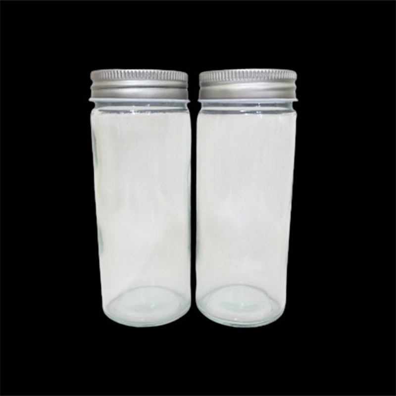 شیشه درب دار بسته دوعددی  9 سانت 