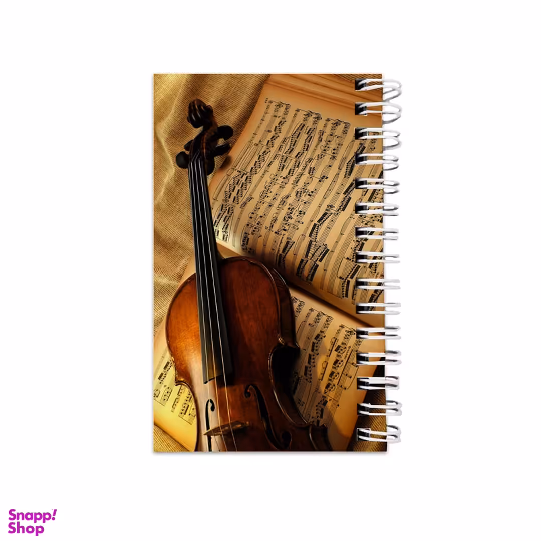 دفترچه یادداشت 64 برگ مدل To Do List طرح گیتار کد 1621719
