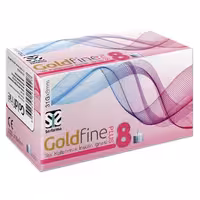 سرسوزن قلم انسولین 8 میل گلدفاین Goldfine 31G-8mm