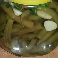 ترشی لوبیا سبزمحلی شمال