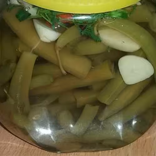 ترشی لوبیا سبزمحلی شمال