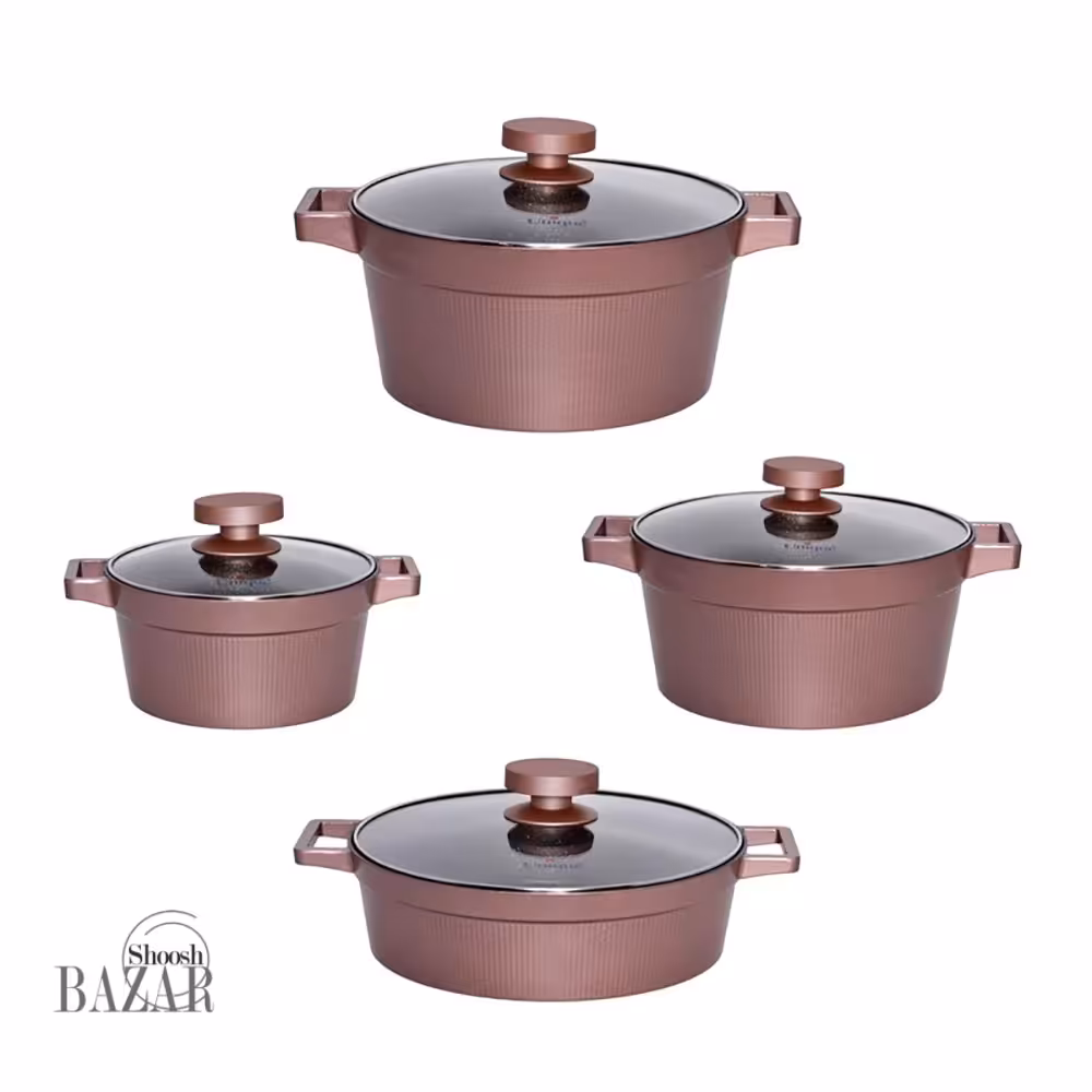 سرویس قابلمه 8 پارچه مدل دیاموند یونیک کد 8505