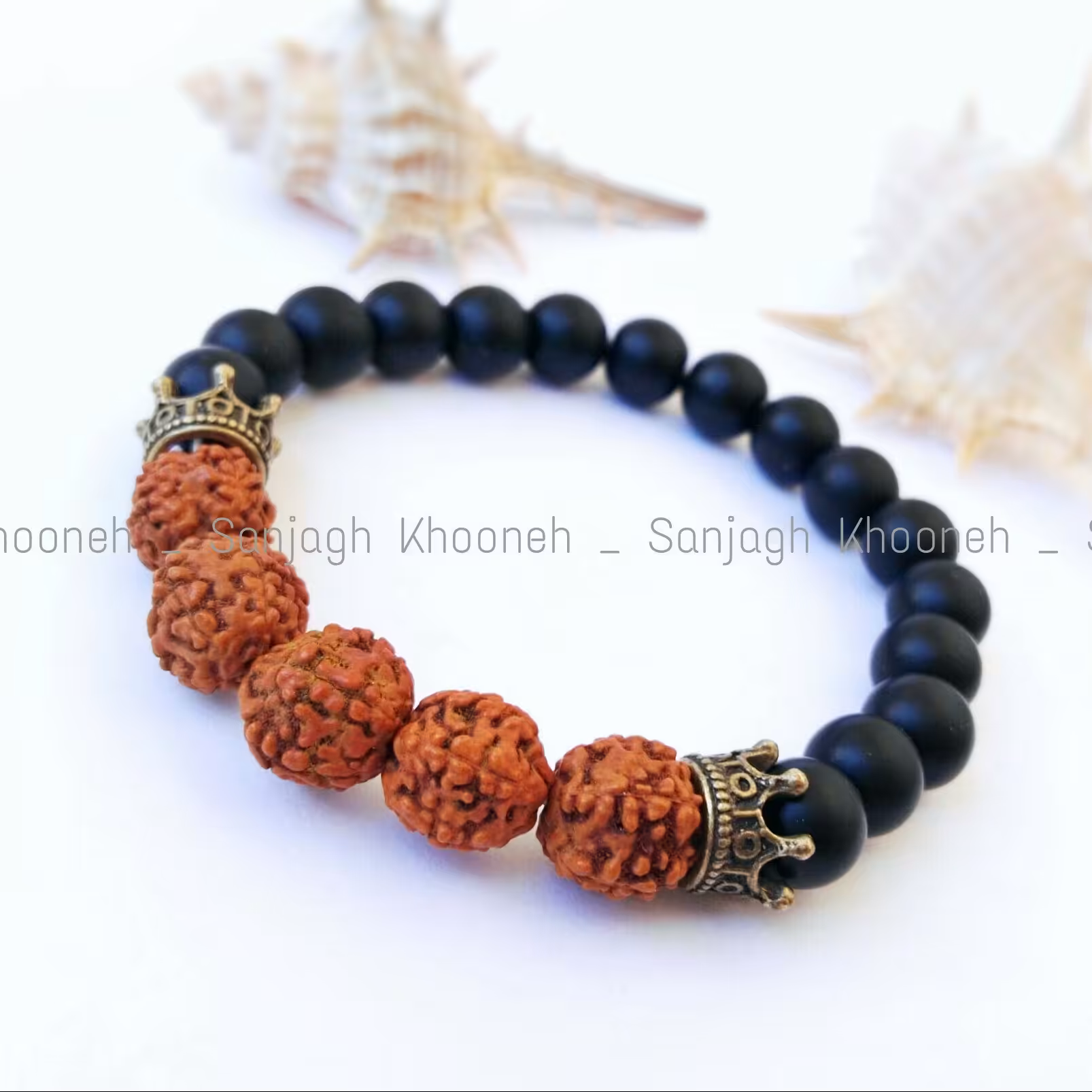 دستبند پسرانه رودراکشا