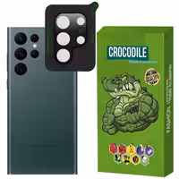 محافظ لنز دوربین کروکودیل مدل C-3D مناسب برای گوشی سامسونگ  Galaxy S22 Ultra