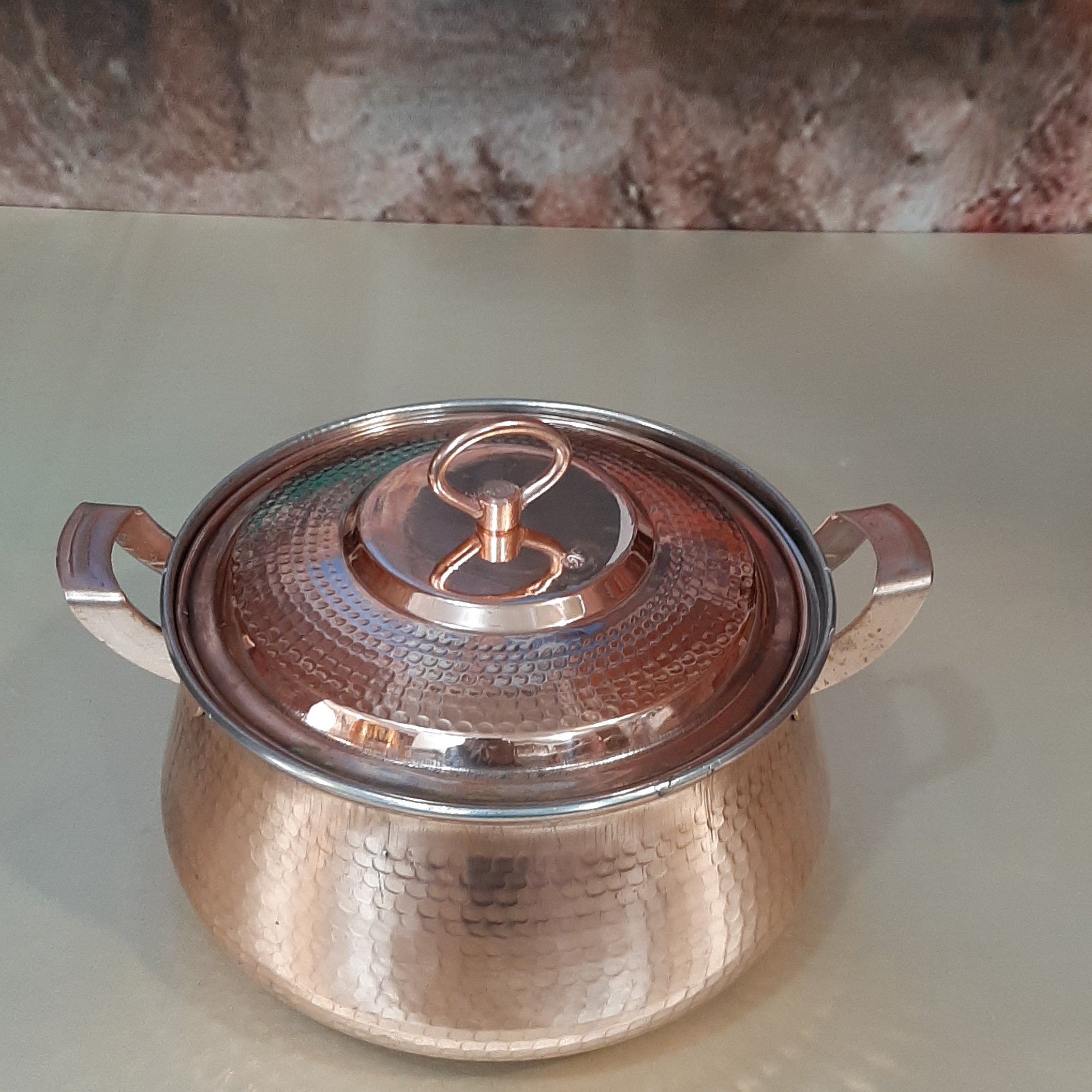 قابلمه مسی مدل تیانچه قطر 25