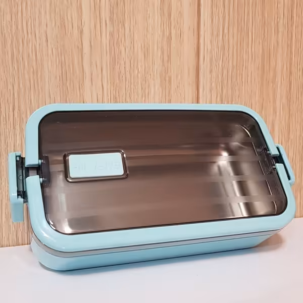 لانچ باکس استیل مستطیل جعبه دار