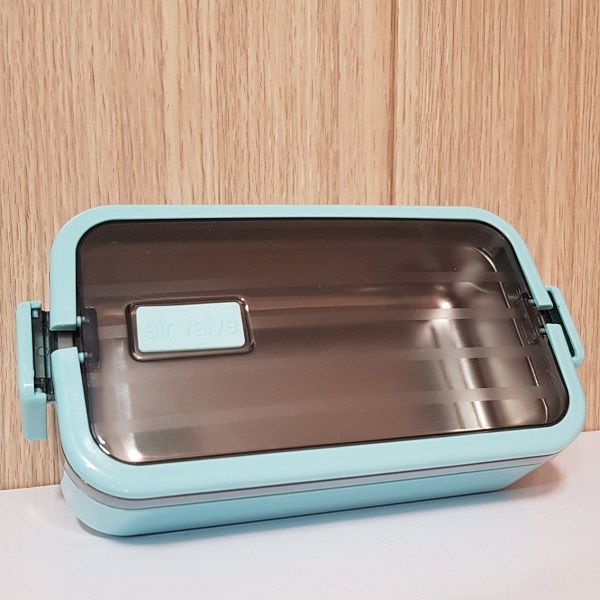 لانچ باکس استیل مستطیل جعبه دار