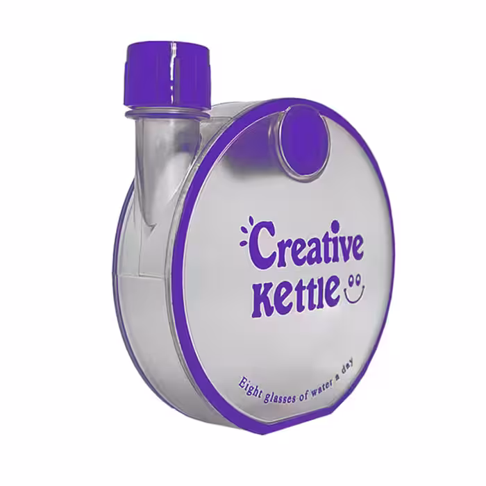 قمقمه  کتابی دایره ای  با ظرفیت 0.35  لیتر