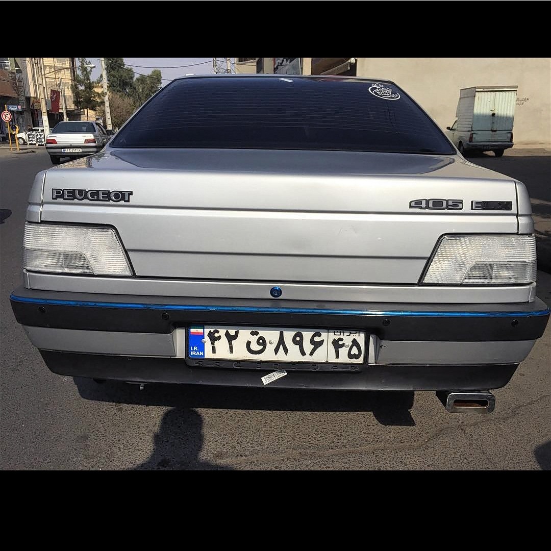 خطر عقب اسپرت برفی پژو 405