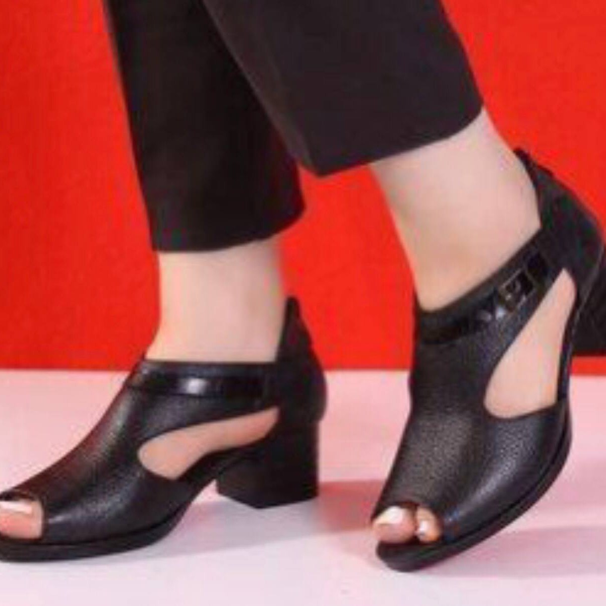 کفش سه سانته جلو باز شیک