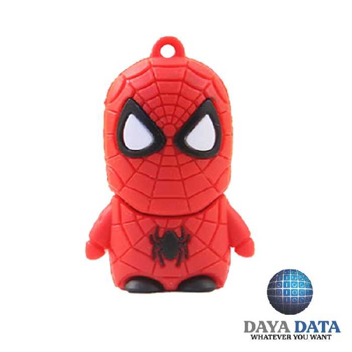 فلش مموری فانتزی دایا دیتا اسپایدرمن کوچک مدلPC1045-3 ظرفیت32GB-USB2 رنگ قرمز