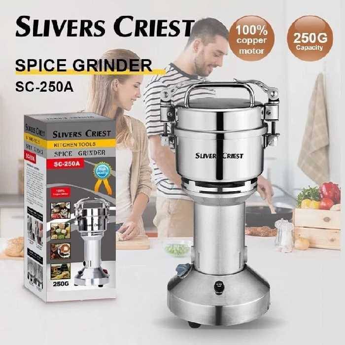 آسیاب نیمه صنعتی سیلور کرست با ظرفیت 250 گرم