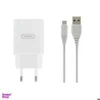 شارژر دیواری ترانیو (Tranyoo) مدل V80 به همراه کابل تبدیل Micro USB