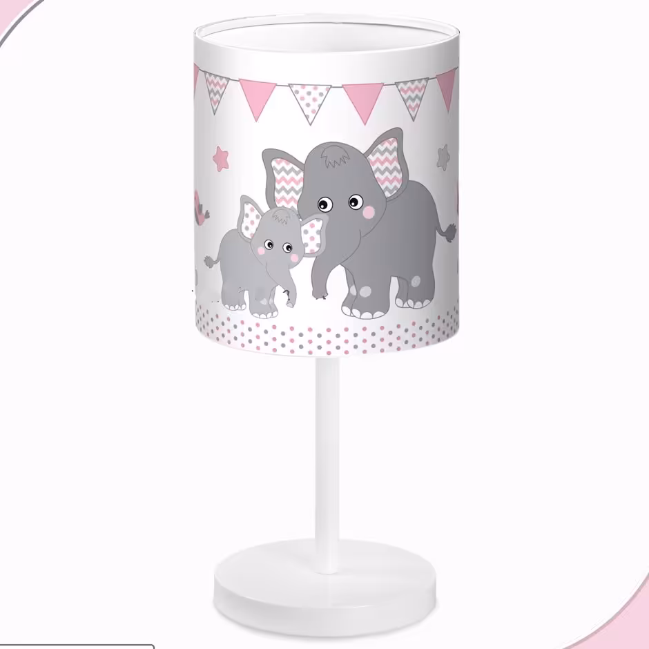 آباژور اتاق کودک طرح فیل و پرچم کد 2021