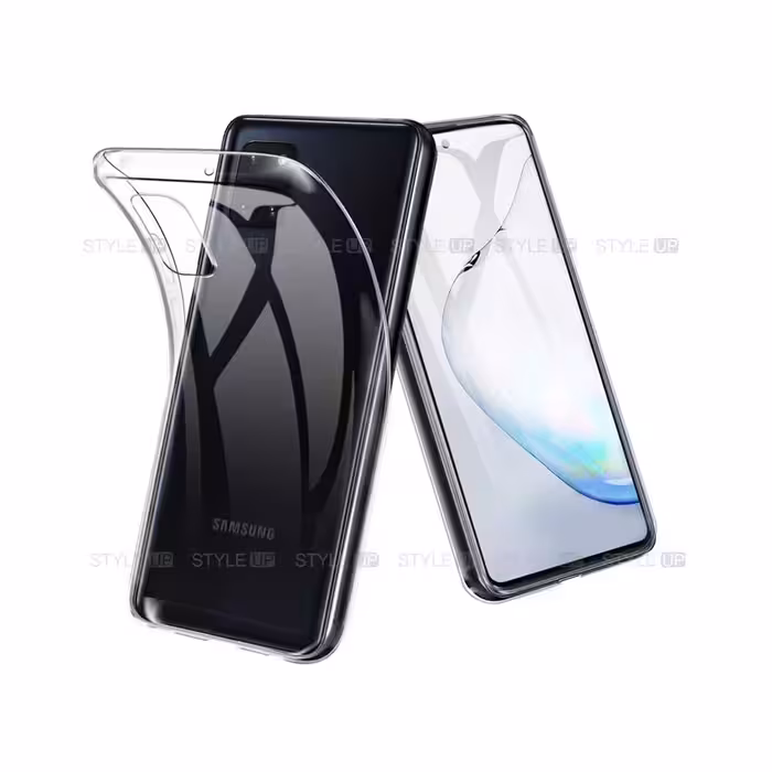 قاب گوشی سامسونگ Galaxy Note 10 Lite / A81 مدل ژله ای شفاف