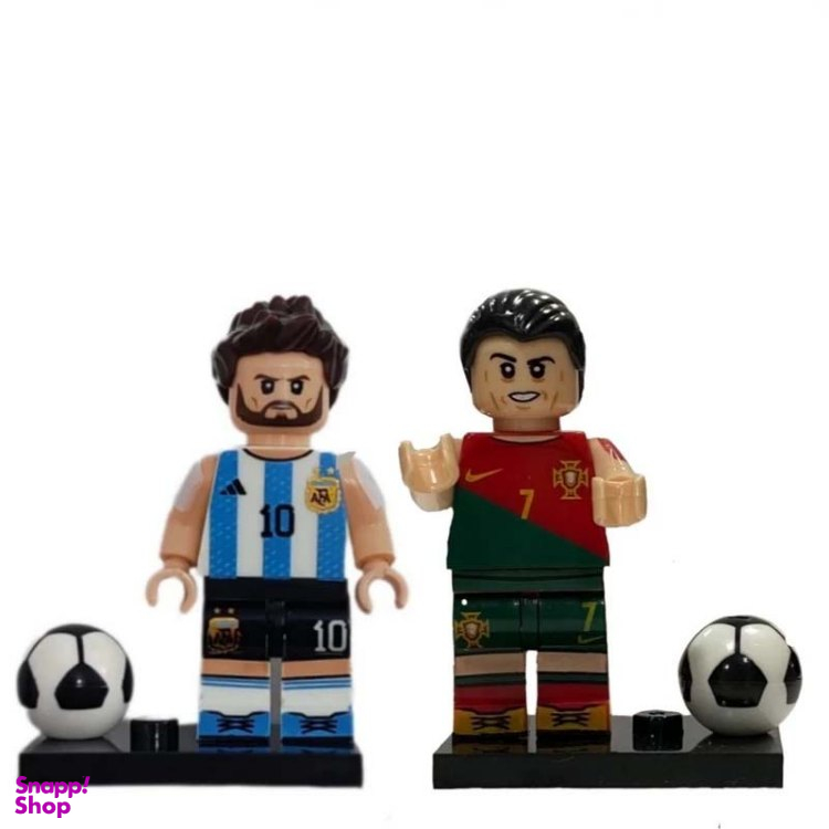 ساختنی مدل مسی و رونالدو کد 01 مجموعه 2 عددی