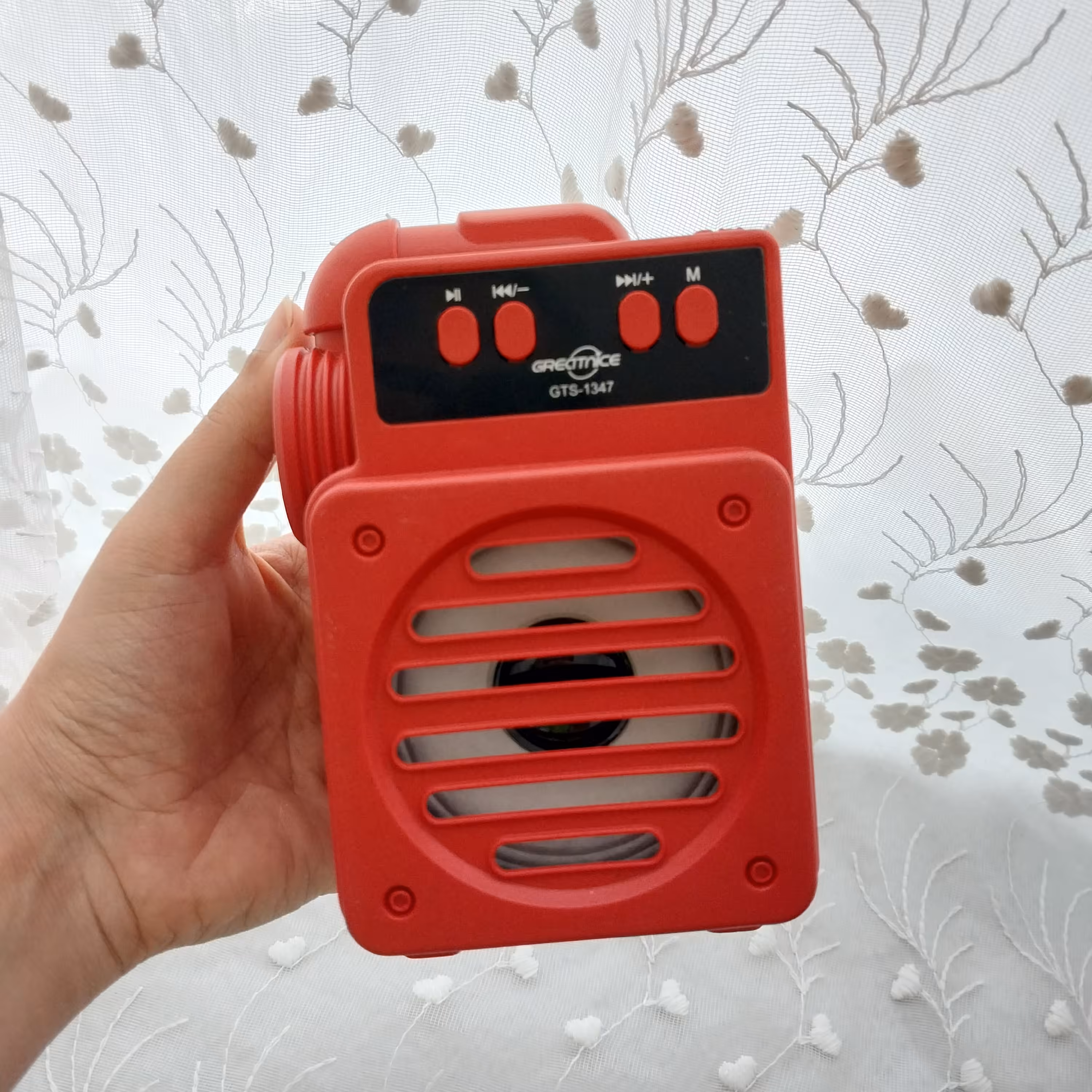 اسپیکر شارژی بلوتوثی  یو اس بی خور رم خور AUX 
