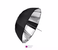 چتر عمیق پارابولیک داخل نقره ای لایف Life 105cm AU48SH