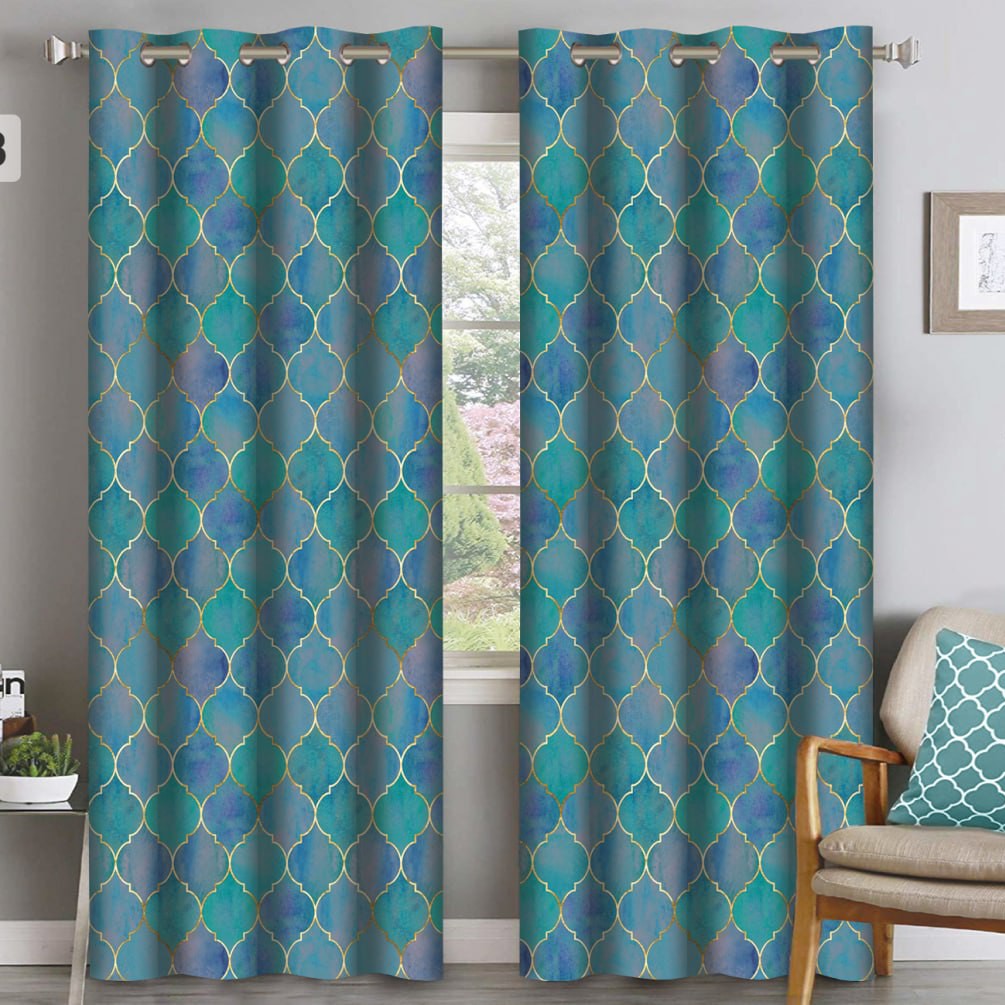 پرده چاپی  پانچ  طرح کلاسیک  کد285