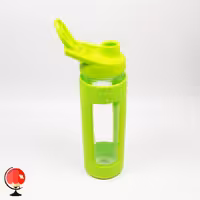 قمقمه مدرسه طرح مستطیل سبز